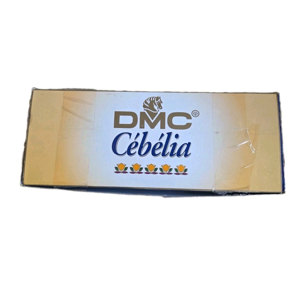 DMC Cebelia Crochet Cotton Size 10 Original Box Of 10 Made In France 50g Ivory